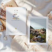 Coastal Summer Beach | Photo Save The Date