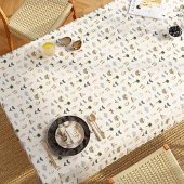 Coastal Summer Getaway - Neutral Pattern Tafelkleed