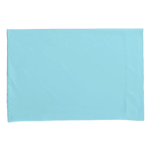 Coastal symphony in pastel blue kussensloop (Voorkant-Rechts)