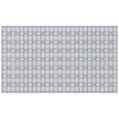 Coastal Terracotta Sky Blue Pattern Tafelkleed (Voorkant (Horizontaal))
