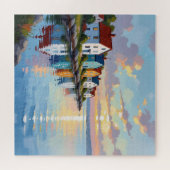 Coastal Themed | Beach Homes on the Bay   Legpuzzel (Horizontaal)