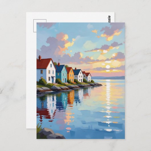 Coastal Themed | Keeping in Touch Briefkaart (Voorkant / Achterkant)