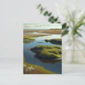 Coastal Tranquility Briefkaart (Staand voorkant)