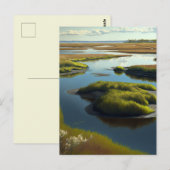 Coastal Tranquility Briefkaart (Voorkant / Achterkant)