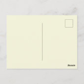 Coastal Tranquility Briefkaart (Achterkant)