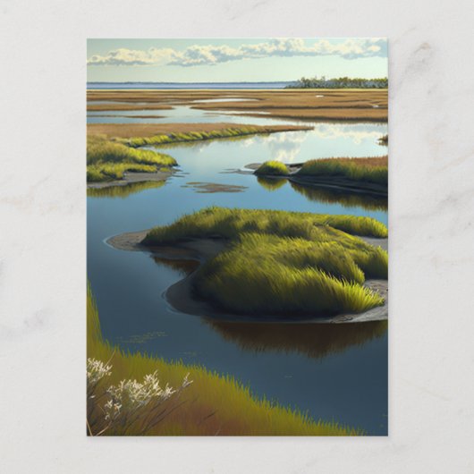 Coastal Tranquility Briefkaart (Voorkant)