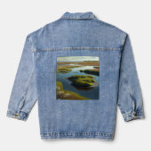 Coastal Tranquility Denim Jacket (Achterkant)