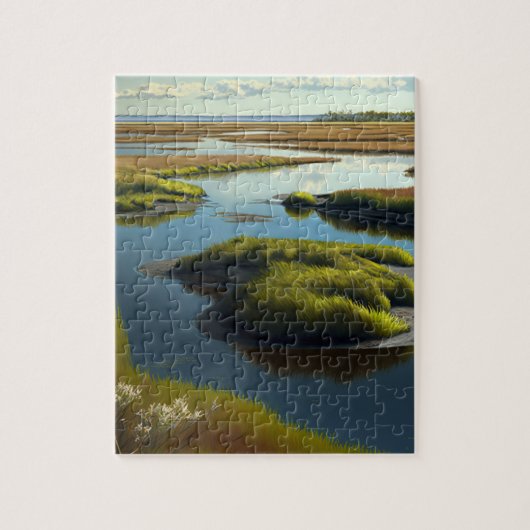 Coastal Tranquility Legpuzzel (Verticaal)