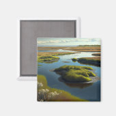 Coastal Tranquility Magneet (Voorkant / Achterkant)