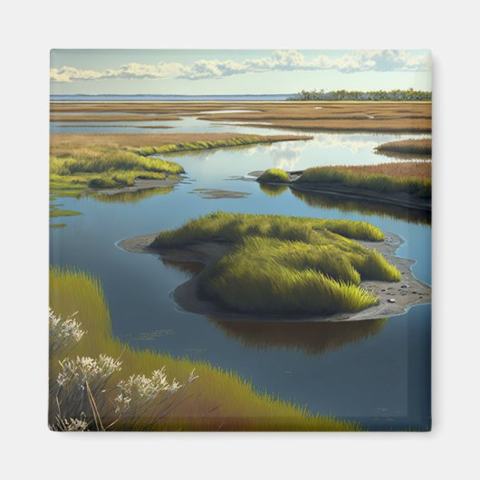 Coastal Tranquility Magneet (Voorkant)