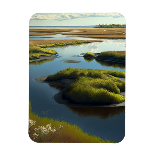 Coastal Tranquility Magneet (Verticaal)