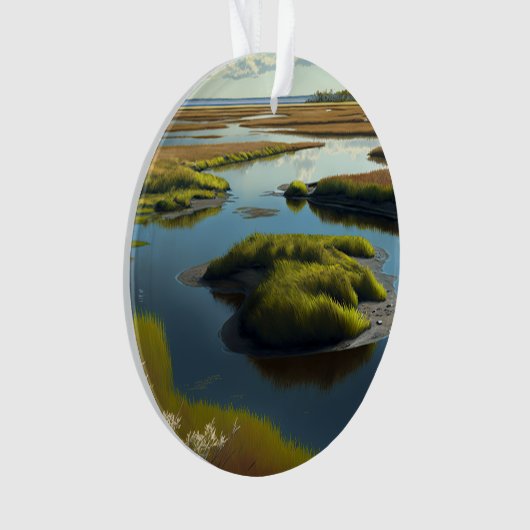 Coastal Tranquility Ornament (voorkant)