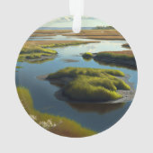 Coastal Tranquility Ornament (achterkant)