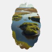 Coastal Tranquility Ornament Kaart (Rechts)