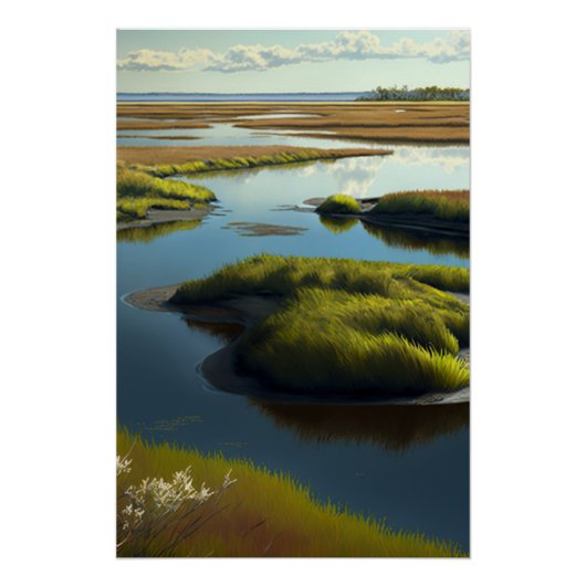 Coastal Tranquility Perfect Poster (Voorkant)