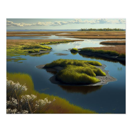 Coastal Tranquility Perfect Poster (Voorkant)