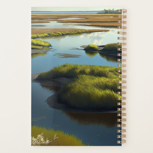 Coastal Tranquility Planner (Achterkant)