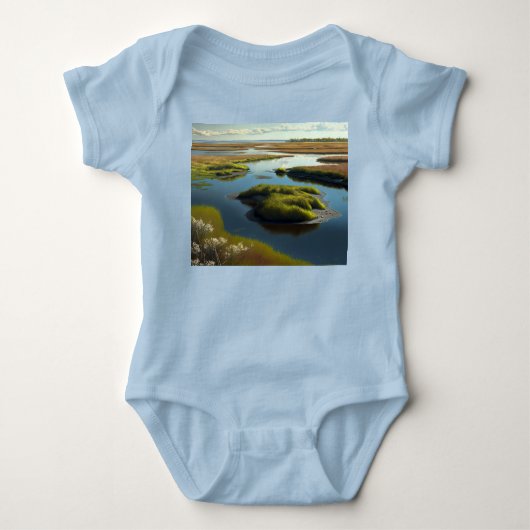 Coastal Tranquility Romper (Voorkant)