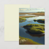 Coastal Tranquility Save The Date (Voorkant / Achterkant)