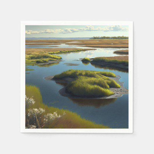 Coastal Tranquility Servet (Voorkant)