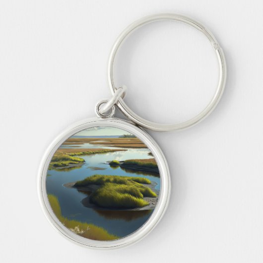 Coastal Tranquility Sleutelhanger (Voorkant)