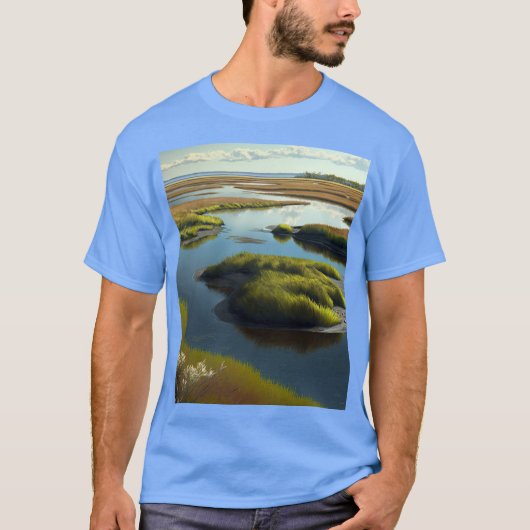 Coastal Tranquility T-shirt (Voorkant)