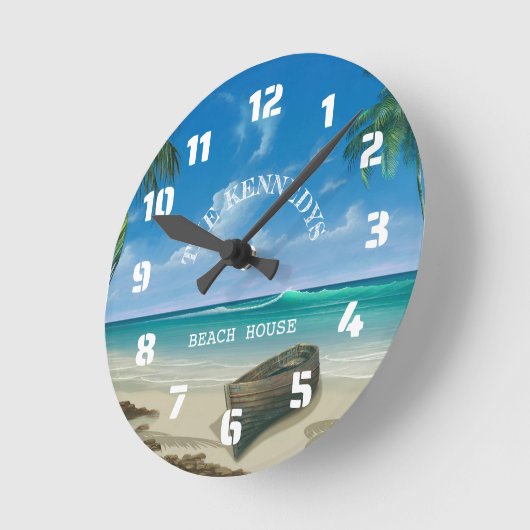 Coastal Tropical Beach House Ronde Klok (Hoek)