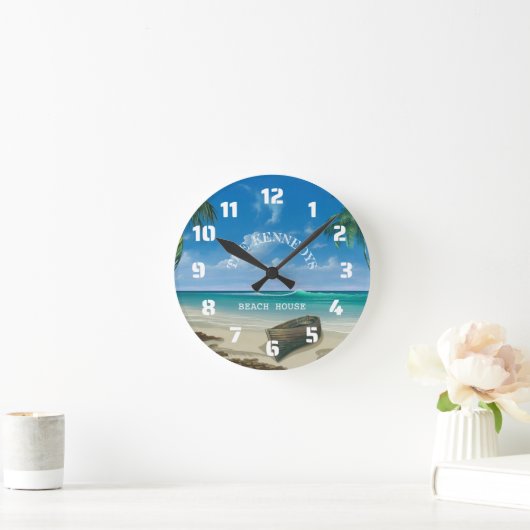 Coastal Tropical Beach House Ronde Klok (Huis)