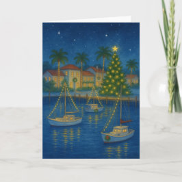 Coastal Tropics kerst Kaart