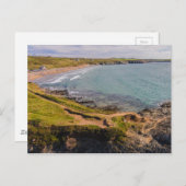 Coastal Uitzicht Whitesands Bay Pembrokeshire Wale Briefkaart (Voorkant / Achterkant)