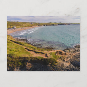 Coastal Uitzicht Whitesands Bay Pembrokeshire Wale Briefkaart