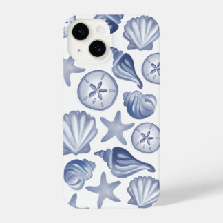 Coastal Vibe/Seashell Phonecase iPhone 14 Hoesje
