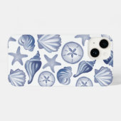 Coastal Vibe/Seashell Phonecase iPhone Hoesje (Achterkant horizontaal)