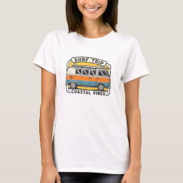 Coastal Vibes Surf Trip Van T-shirt