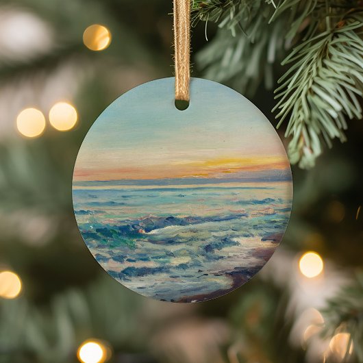 Coastal View | William Blair Bruce Keramisch Ornament