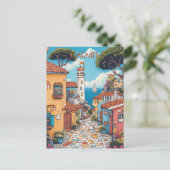 Coastal Village Charm Carmel Californië Briefkaart (Staand voorkant)