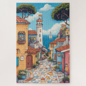 Coastal Village Charm Carmel Californië Legpuzzel (Verticaal)