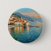 Coastal Village Ronde Button 5,7 Cm (Voorkant)