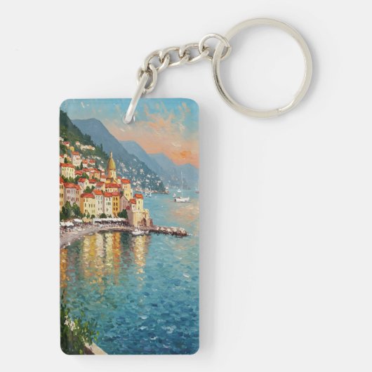 Coastal Village Sleutelhanger (achterkant)