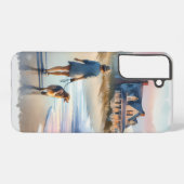 Coastal Walk to Lighthouse at Sunset Samsung Galaxy Hoesje (Achterkant horizontaal)