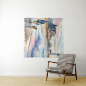 Coastal Walk to Lighthouse at Sunset Wandkleed (In Situ (horizontaal))