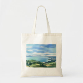 Coastal Watercolor Bag Tote Bag