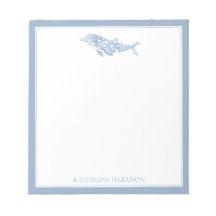 Coastal Waterverf Blue Polka Dot Dolphin