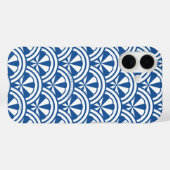 Coastal Waves Pattern - De Witte Lotus Case-Mate iPhone Case (Achterkant (horizontaal))