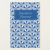 Coastal Waves Pattern - De Witte Lotus Planner (Voorkant)