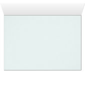 Coastal Wedding Seashells Reserved Bride's Family (Binenzijde Horizontaal (Onderkant))