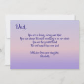 Coastal Yelapa Dad Birthday 1620 Kaart (Achterkant)