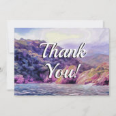 Coastal Yelapa Dank u wel 1620 Bedankkaart (Voorkant)