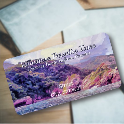 Coastal Yelapa to Puerto 1620 Adres Etiket