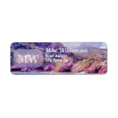 Coastal Yelapa to Puerto 1620 Adres Etiket (Voorkant)